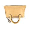 Chloé Edith handbag in beige leather - 360 Back thumbnail