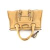 Chloé Edith handbag in beige leather - 360 Front thumbnail