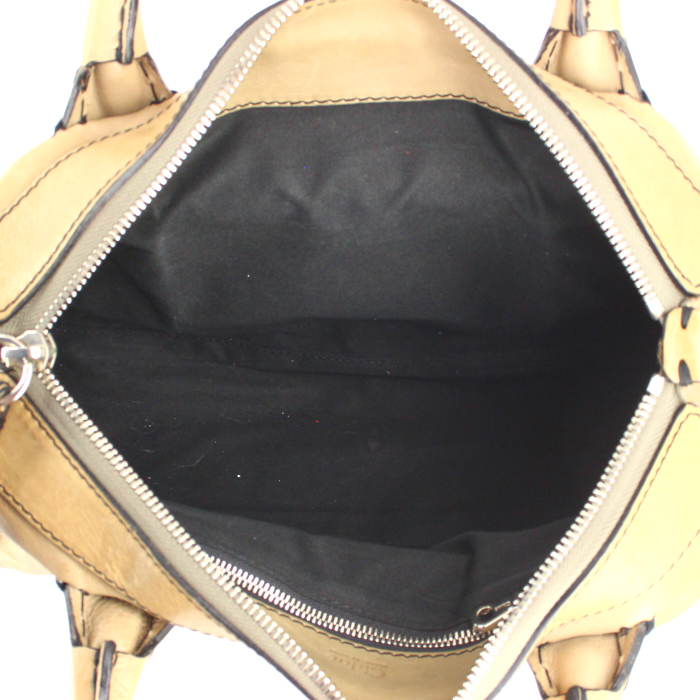 Borsa Chloé Edith in pelle beige - Detail D2