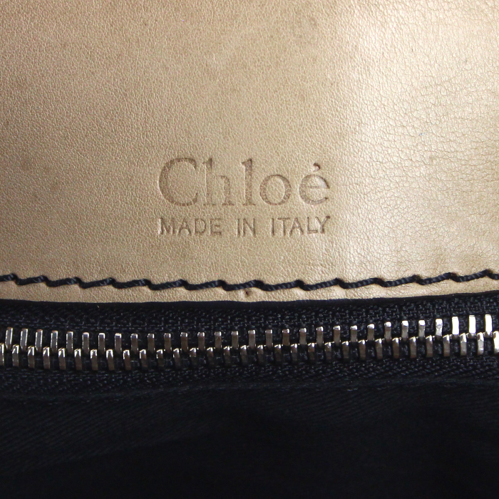 Borsa Chloé Edith in pelle beige - Detail D3
