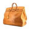 Hermes Haut à Courroies weekend bag in natural leather - 00pp thumbnail