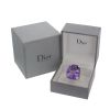 Dior Miss Dior large model ring in white gold and diamonds and in amethyst - Detail D3 thumbnail