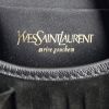 Bolso de mano Saint Laurent modelo pequeño en cuero y ante negro - Detail D3 thumbnail