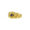Van Cleef & Arpels 1980's ring in yellow gold and sapphire - 00pp thumbnail