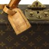 Louis Vuitton President suitcase in monogram canvas and natural leather - Detail D3 thumbnail