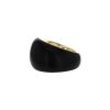 Vhernier Pirouette ring in yellow gold and ebony - 00pp thumbnail