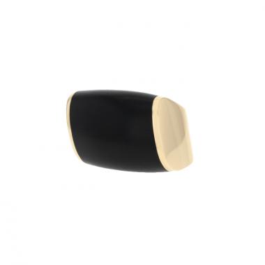 Bague Vhernier Plateau en or rose et ébène