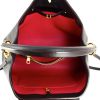 Louis Vuitton large model handbag in black grained leather - Detail D3 thumbnail