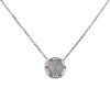 Chaumet Class One Croisière necklace in white gold and diamonds and in moonstone - 00pp thumbnail