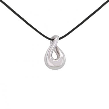 Ciondolo Fred Mouvementée modello grande in oro bianco