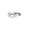 Fred Force 10 large model ring in white gold and stainless steel - 00pp thumbnail