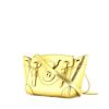 Bolso de mano Ralph Lauren Ricky modelo pequeño en cuero dorado - 00pp thumbnail