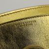 Bolso de mano Ralph Lauren Ricky modelo pequeño en cuero dorado - Detail D4 thumbnail