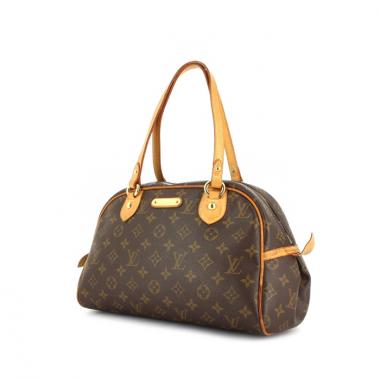 Bolso de mano Louis Vuitton en lona Monogram y cuero natural