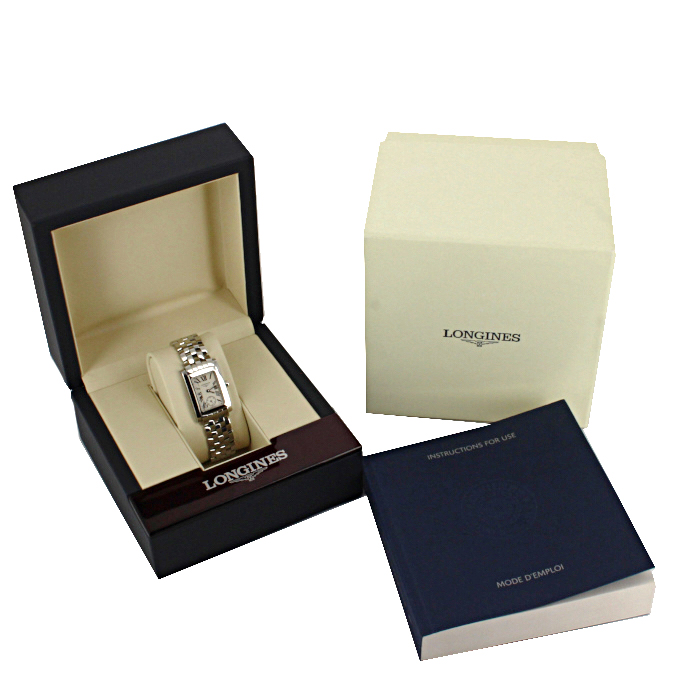 Longines Elegance-Dolcevita watch in stainless steel Circa  2000