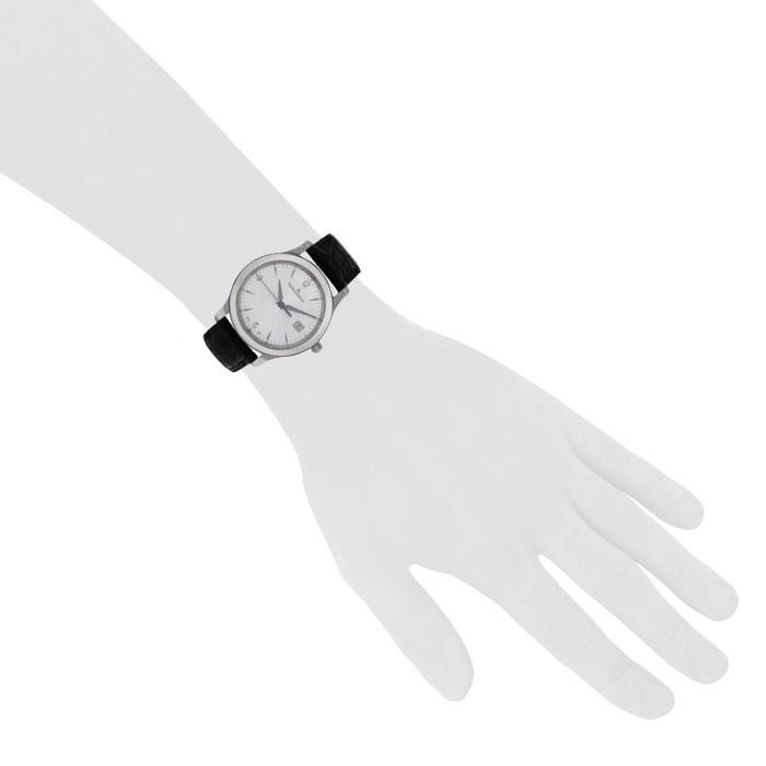 Jaeger Lecoultre Master Control watch in stainless steel Circa 2010 - Detail D1