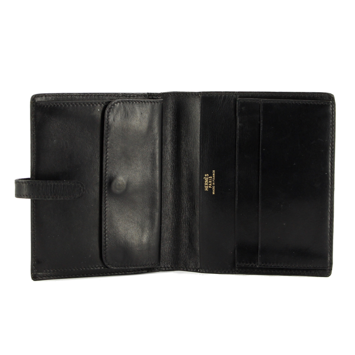 Borsellino in pelle box nera - Detail D2