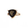 Mauboussin ring in pink gold and diamonds and in quartz - 00pp thumbnail