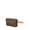 Pochette-ceinture Louis Vuitton Fiorentine en toile monogram et cuir naturel - 00pp thumbnail