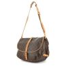 Louis Vuitton Saumur medium model handbag in monogram canvas and natural leather - 00pp thumbnail