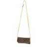 Louis Vuitton Pochette-ceinture handbag/clutch in monogram canvas and natural leather - 00pp thumbnail