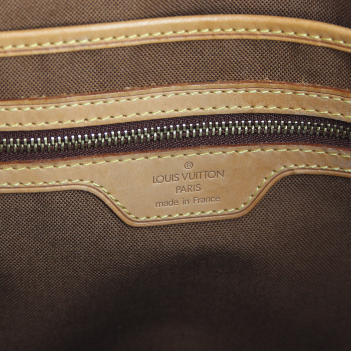 Borsa Vavin modello piccolo in tela monogram e pelle naturale - Detail D3