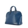 Bolso de mano Louis Vuitton Alma en cuero Epi azul - 00pp thumbnail