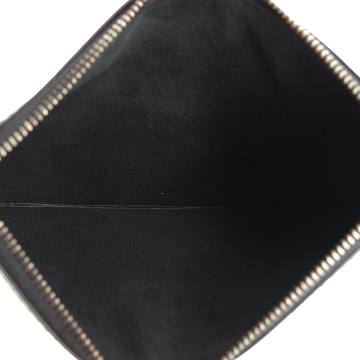 Borsa a spalla Louis Vuitton Sac d'épaule modello grande in pelle Epi nera - Detail D4