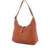 Hermes Trim handbag in brown grained leather - 00pp thumbnail