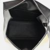 Celine Edge handbag in beige and black leather - Detail D2 thumbnail