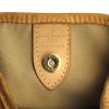 Bolso de mano Louis Vuitton modelo mediano en lona Monogram y cuero natural - Detail D3 thumbnail