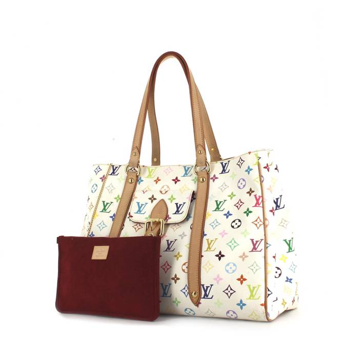 Louis Vuitton, Bags, Louis Vuitton Aurelia Gm White Multicolor Bag