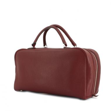 Sac à main Hermès Sac En Vie en cuir togo bordeaux