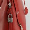 Hermes handbag in red epsom leather - Detail D4 thumbnail