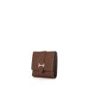 Hermes wallet in brown leather - 00pp thumbnail