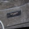 Saint Laurent Emmanuelle large model handbag in black leather - Detail D4 thumbnail