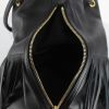 Bolso de mano Saint Laurent Emmanuelle modelo grande en cuero negro - Detail D5 thumbnail