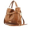 Burberry handbag in brown leather - 00pp thumbnail