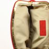Valentino Garavani handbag/clutch in red satin - Detail D2 thumbnail