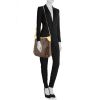Louis Vuitton shoulder bag in monogram canvas and natural leather - Detail D1 thumbnail