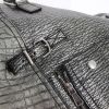 Saint Laurent Downtown large model handbag in silver leather - Detail D4 thumbnail