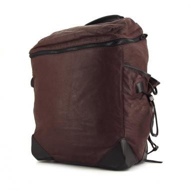 Zaino Alexander Wang in pelle nera e bordeaux