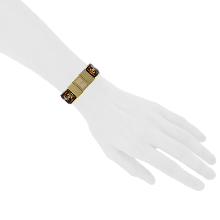 Hermes Loquet watch in gold plated Ref: L01.201 Circa 2000 - Detail D1