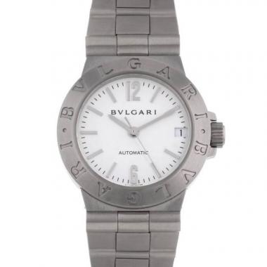 Reloj Bulgari Diagono-Automatique y acero Ref : LCV 29 S  Circa  2000