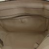 Coach handbag in grey grained leather - Detail D5 thumbnail