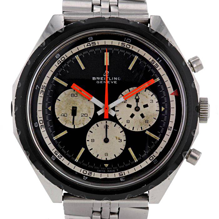 Breitling Chrono-Matic Ref. 7652 watch in stainless steel Circa  1970 - 00pp