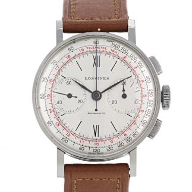 Reloj Longines de acero Circa  1940