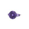 Mauboussin Etrêmement Libre et Sensuel ring in white gold and in amethyst - 00pp thumbnail