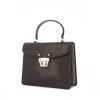 Handbag in grey leather - 00pp thumbnail