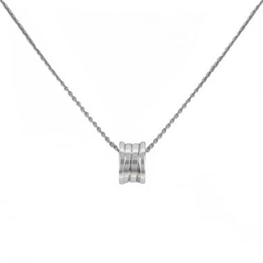 Collar Bulgari B.Zero1 en oro blanco